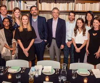 group photo of Hawryluk Scholars