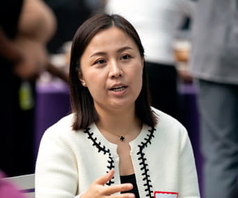 woman speaking